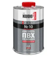 Очиститель для ПВХ KUDO слаборастворяющий №10 1000мл SMC-010, , шт в интернет-магазине Патент24.рф